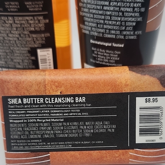 Bath & Body Works Men's Collection Canyon 3-Piece Set Wash, Bar, Cream New - Picture 7 of 7